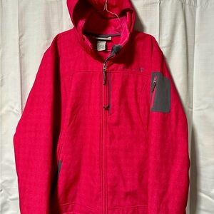Free Country brand soft shell jacket women’s size XXL dark pink in color